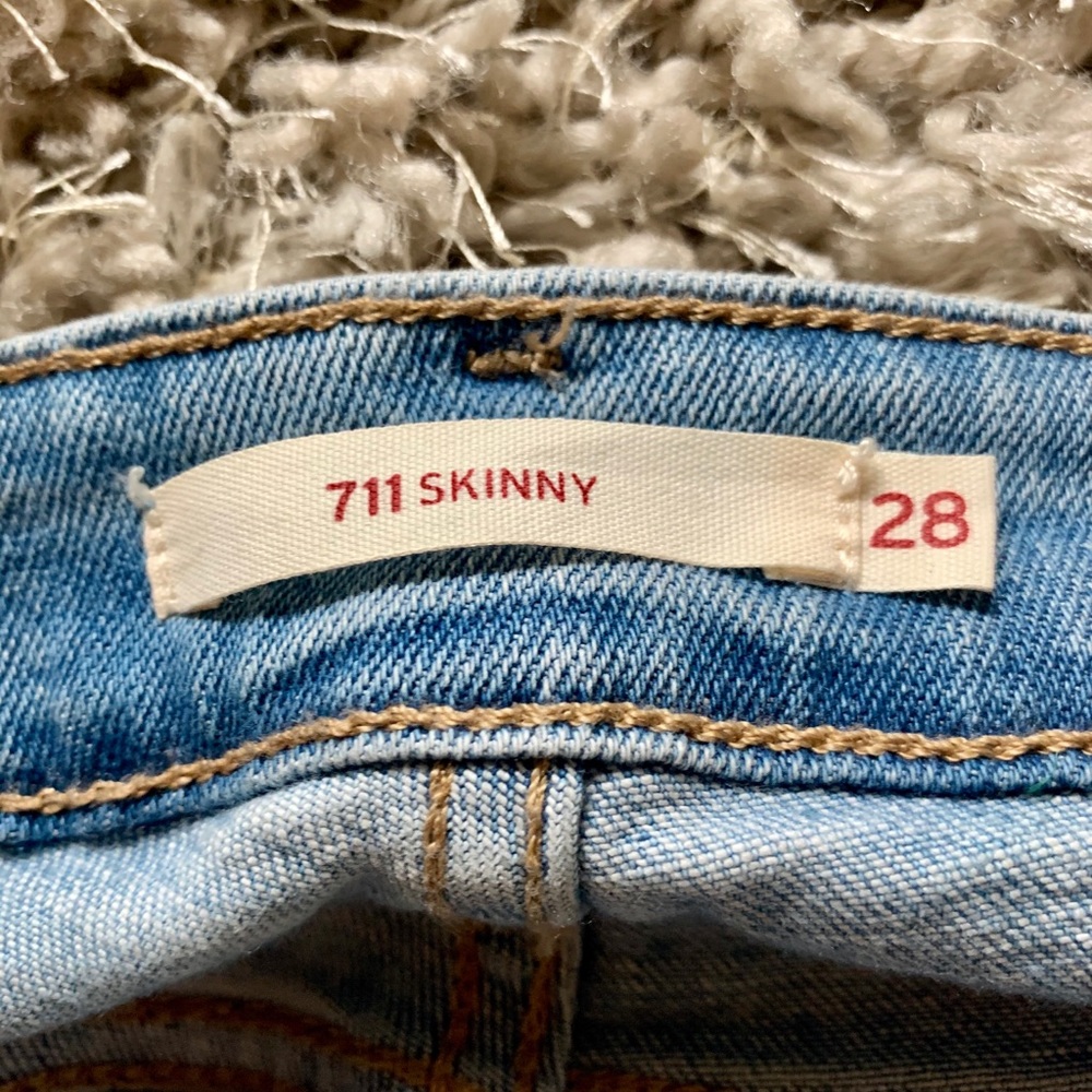 Levi Denim Jeans 711 Skinny Jeans - Picture 4 of 4